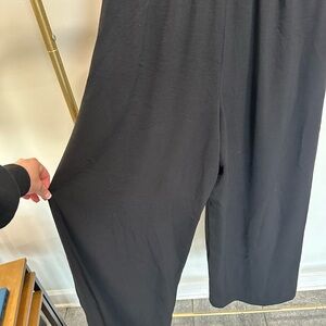 Amazon Women's Wide Leg Pants - Black